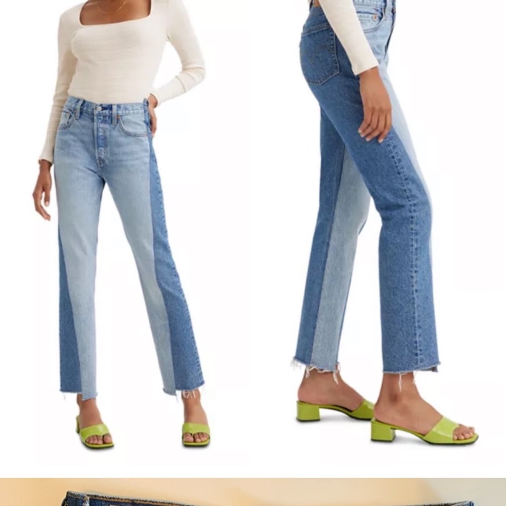 Levi’s 501 Two-Tone Blue Jeans